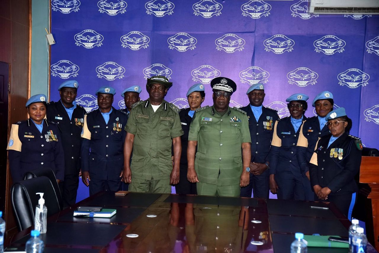 IG Musamba Commends UN Peacekeepers